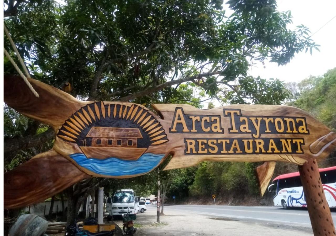 Arca Tayrona Restaurant & Hostal Los Naranjos Exterior foto