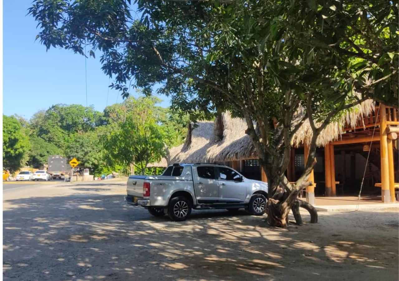 Arca Tayrona Restaurant & Hostal Los Naranjos Exterior foto